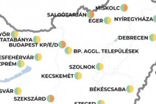 Budapesten és még négy városban emelkedik a koronavírus szennyvízben mért koncentrációja
