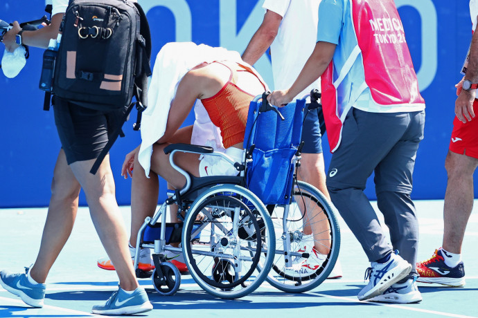 Hőguta miatt szállt ki egy spanyol teniszező az olimpiáról