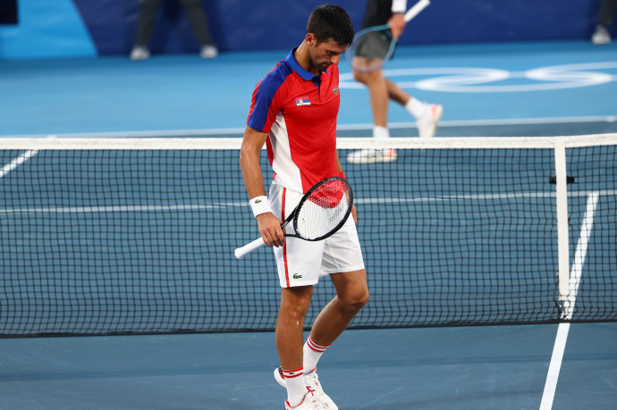 Djoković összeomlott az elődöntőben, nem lesz meg a történelmi Golden Slam