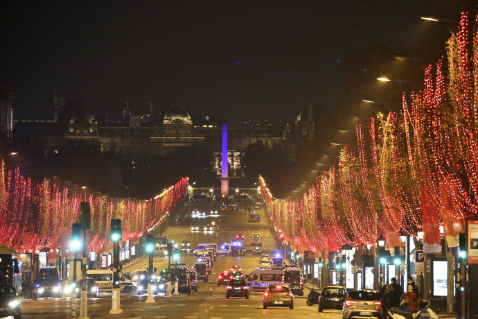 A Champs-Élysées Párizsban. Fotó: AFP/Europress