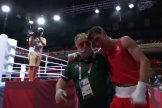 Egy ír bokszoló annyira ünnepelt, hogy közben megsérült, és vissza kellett lépnie az olimpián