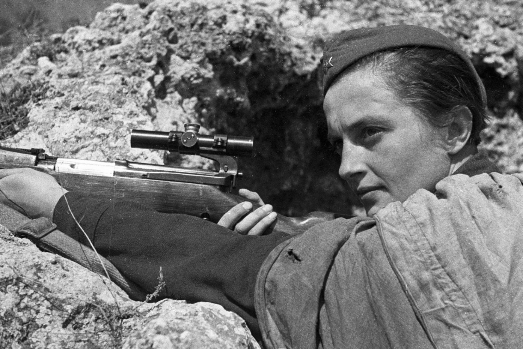 A halál szovjet asszonya volt minden idők legjobb női mesterlövésze