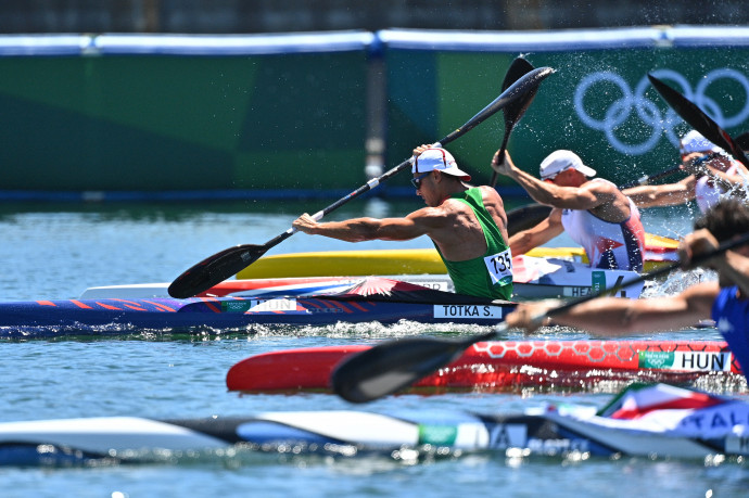 Történelmi magyar arany: a kajakos Tótka Sándor olimpiai bajnok 200 méteren