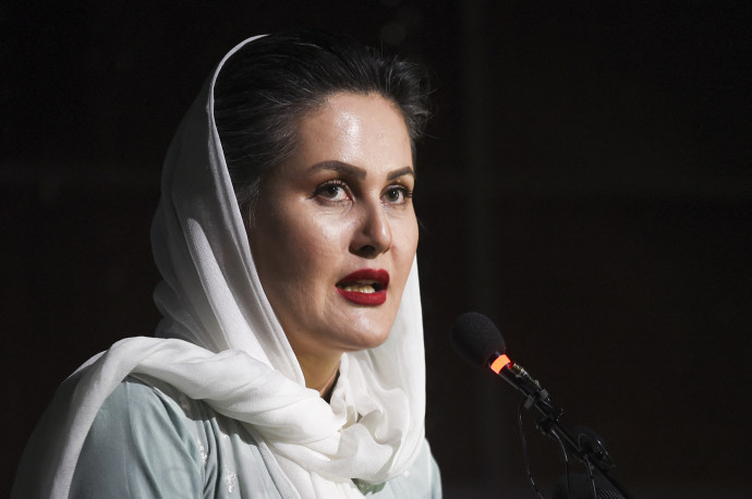 Sahraa Karimi 2021. augusztus 3-án Kabulban – Fotó: Wakil Koshar / AFP