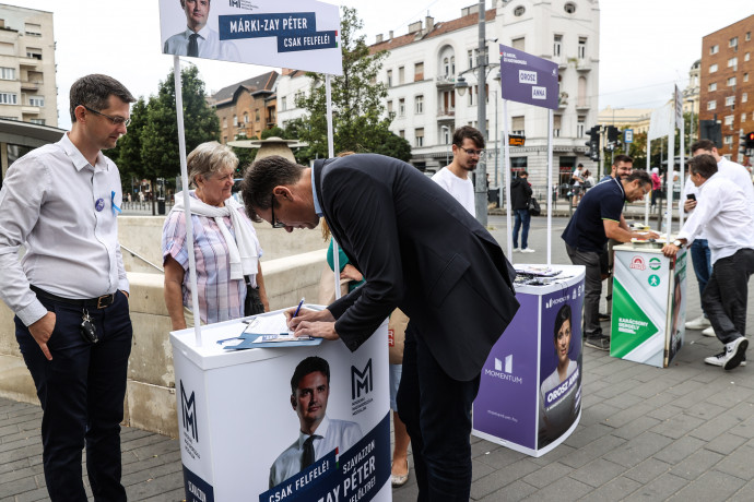 Karácsony is aláírta Márki-Zay ajánlóívét, több jelöltet is ajánlhatnak az előválasztás résztvevői