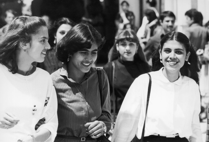 Női tanulók a kabuli politechnikai egyetemen 1975-ben – Fotó: Zh. Angelov / Hulton Archive / Getty Images