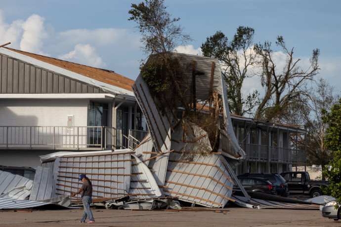 Szálloda a New Orleanstól 100 kilométerre fekvő Houma városában – Fotó: Adrees Latif / Reuters
