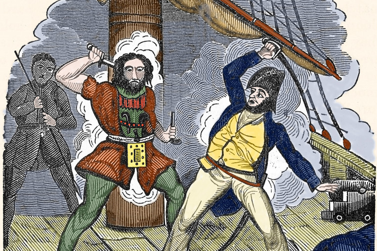 A hírhedt kalóz, Feketeszakáll egyszer azért rohant le egy várost, hogy higanyt szerezzen a szifiliszére (archív)