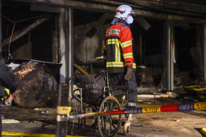 Tűz ütött ki egy észak-macedóniai Covid-kórházban, legalább tíz ember bennégett