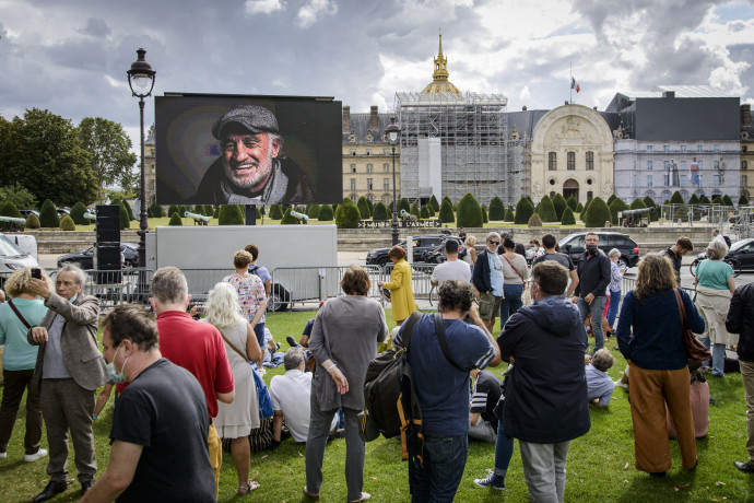 Jean-Paul Belmondo búcsúztatása Párizsban – Fotó: Jacopo Landi / Hans Lucas / Hans Lucas via AFP
