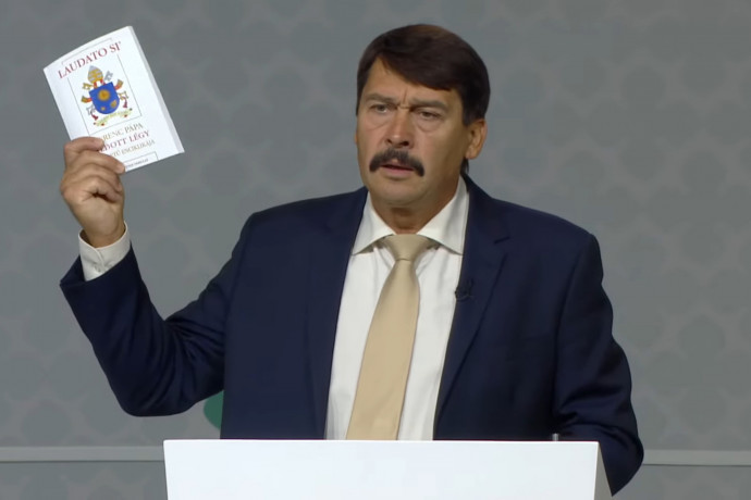 A zöld elkötelezettség volt Áder János tanúságtételének fő témája az Eucharisztikus Kongresszuson