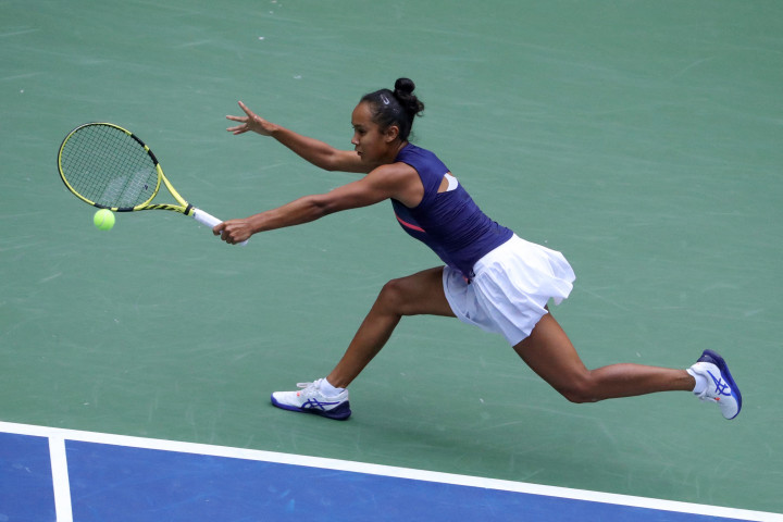Leylah Fernandez a döntőben – Fotó: Kena Betancur / AFP