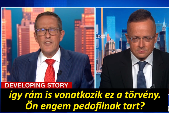 Szijjártó a CNN-nek: A pedofiltörvény nem diszkriminálja a melegeket, nem aggódunk a választások miatt