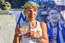 Maráz Zsuzsanna második lett a Spartathlonon, a 246 kilométeres ultrafutáson