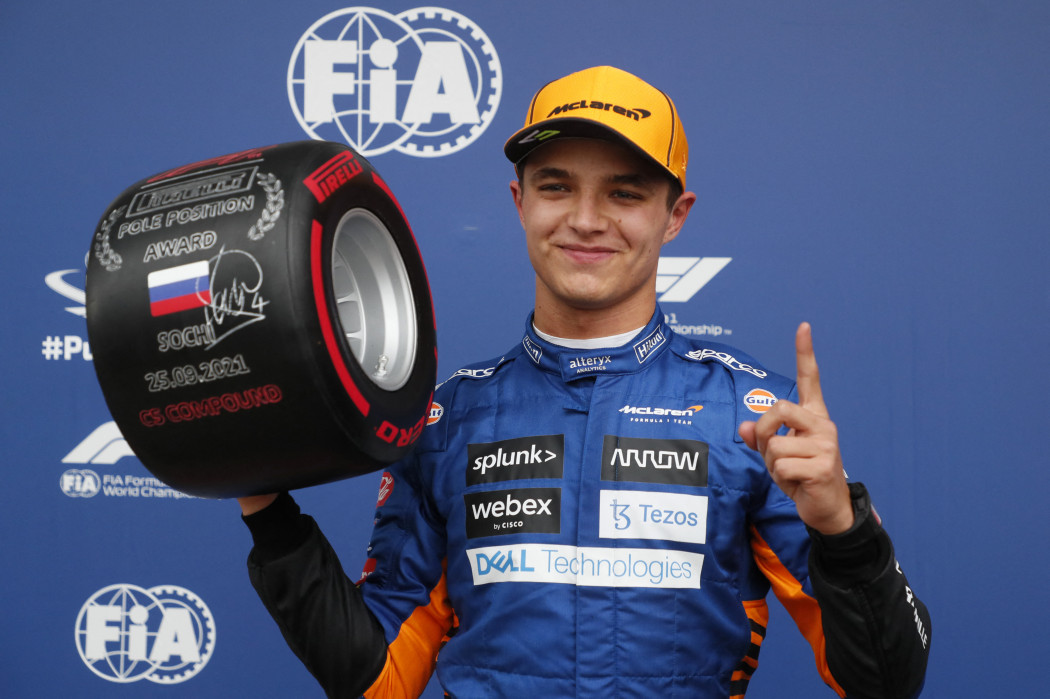 Lando Norris életében először rajtolhat az élről F1-versenyen