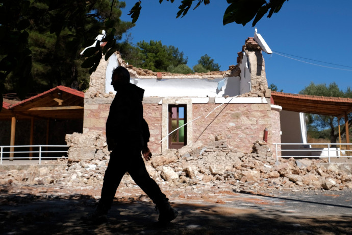 Halálos áldozata is van a földrengésnek Krétán