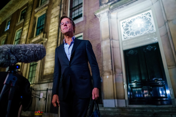 Mark Rutte, holland miniszterelnök – Fotó: Marco de Swart / AFP