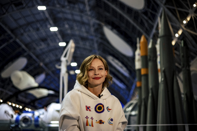 Julija Pereszild lesz az első színész az űrben – Fotó: Dimitar Dilkoff / AFP