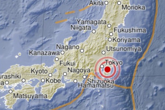 5,9-es erősségű földrengés volt nem messze Tokiótól