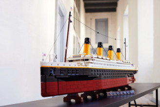 A Titanic meghökkentően részletes replikája lett a Lego-modellek új királya