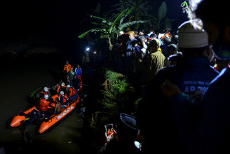 Folyótakarítás közben 11 diák fulladt vízbe Indonéziában