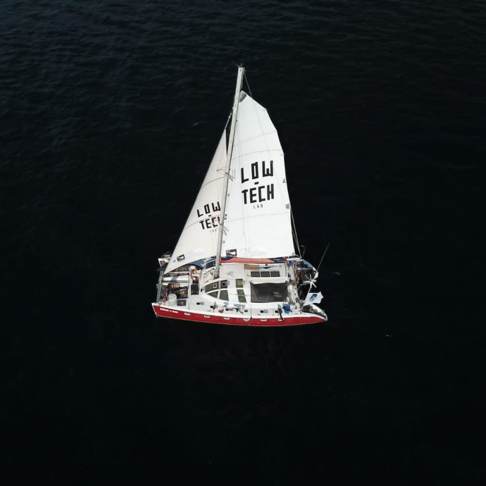 Az önfenntartó katamaránon tényleg semmi sem megy kárba