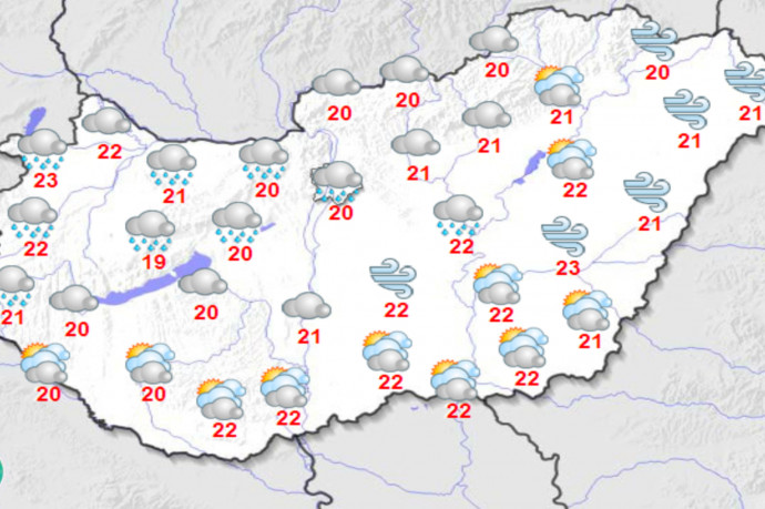 24 fok is lehet csütörtökön, de nem lesz kifogástalan az idő