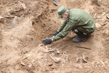 Második világháborús tömegsírt találtak Belaruszban, 8 ezer ember földi maradványai lehetnek benne