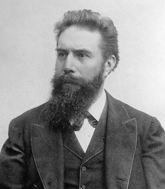 Wilhelm Conrad Röntgen – Forrás: Wikipedia
