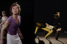Robotkutya táncolja le Mick Jaggert