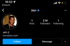 Már Jay-Z is fenn van Instagramon, de csak egyetlenegy valakit követett be