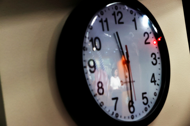 Már ennyi az idő?! – Fotó: Jonathan Ernst / Reuters