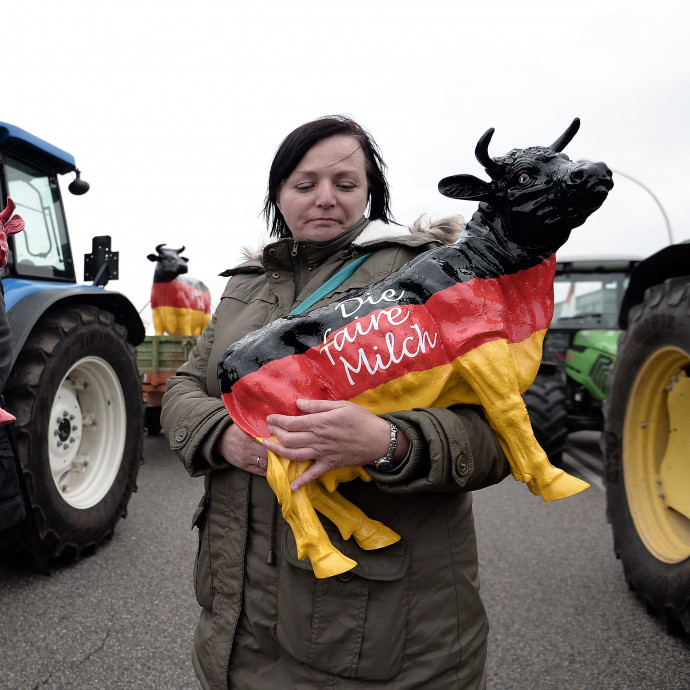 A német példán látszik, hogy miért fog elszállni minden tejtermék ára