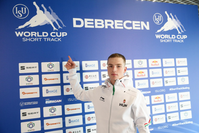 A szenvedélye juttatta olimpiai bajnokok közé a 19 éves magyar gyorskorcsolyázót