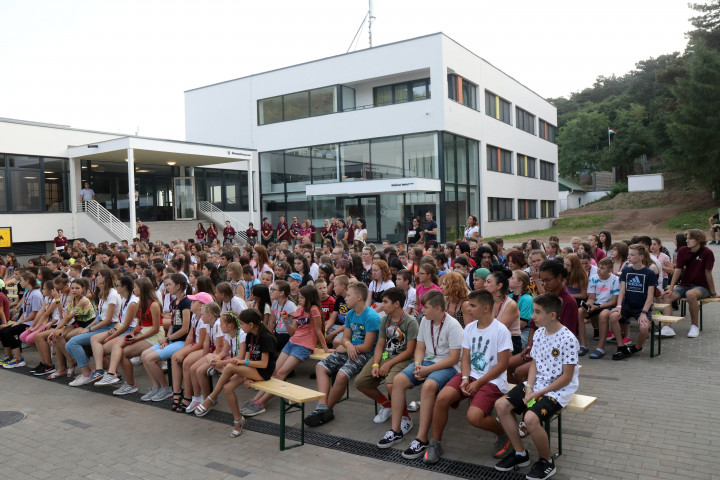 400 felvidéki általános iskolás gyerek vett részt a Rákóczi Szövetség anyanyelvi táborában a szervezet sátoraljaújhelyi Rákóczi Hotel, Tábor és Rendezvényközpontjában 2021. júliusban – Fotó: Vajda János / MTI