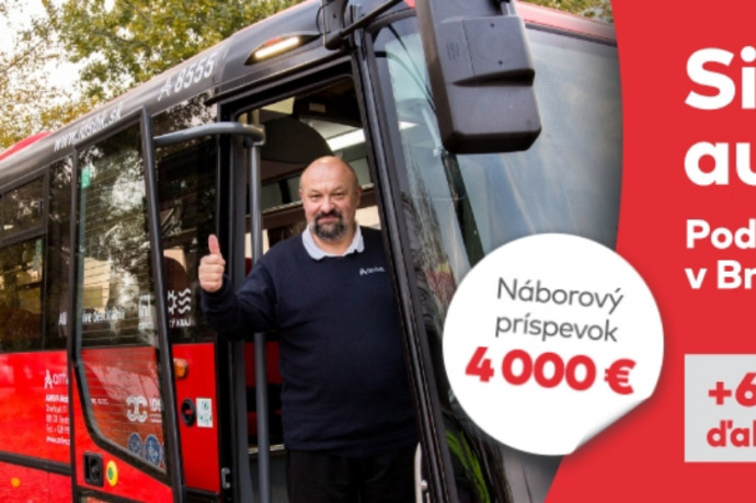 Négyezer eurós belépési bónuszt kínálnak a buszsofőröknek Pozsony megyében