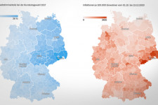 Német kutatók szerint minél erősebb egy körzetben a szélsőjobboldal, annál gyorsabban terjed a járvány