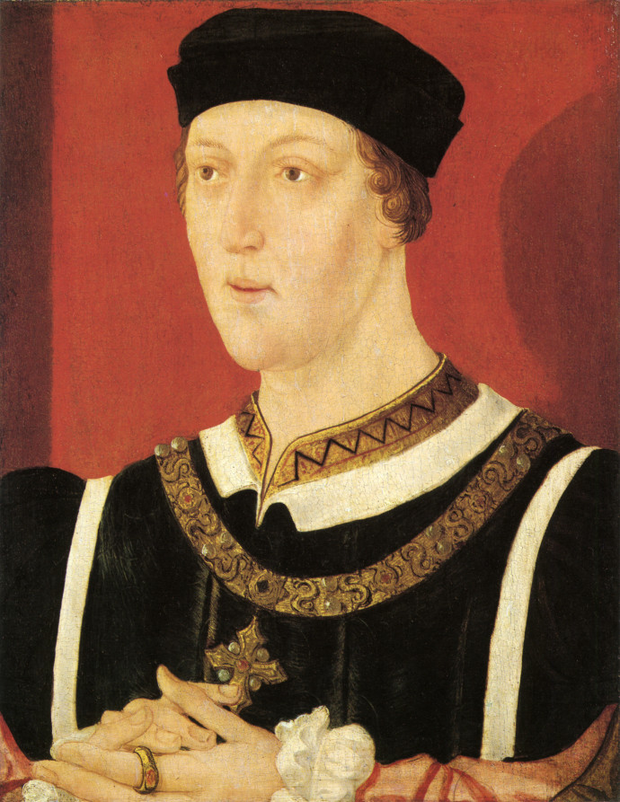 VI. Henrik portréja az 1500-as évekből – Forrás: Wikimedia Commons
