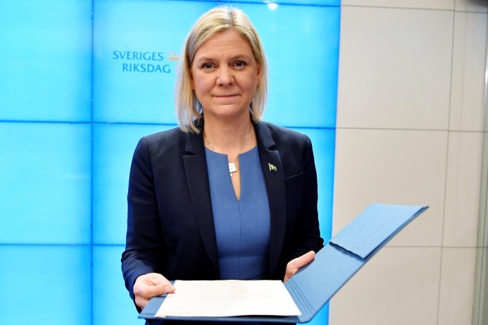 Kinevezték Svédország első női miniszterelnökét