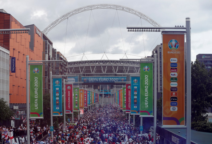 A Wembley-stadion 2021. július 11-én – Fotó: Lee Smith / Reuters