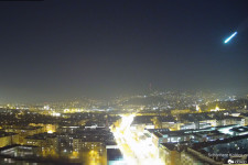 Kedd este meteor villant fel az égen, Budapest felett is többen látták