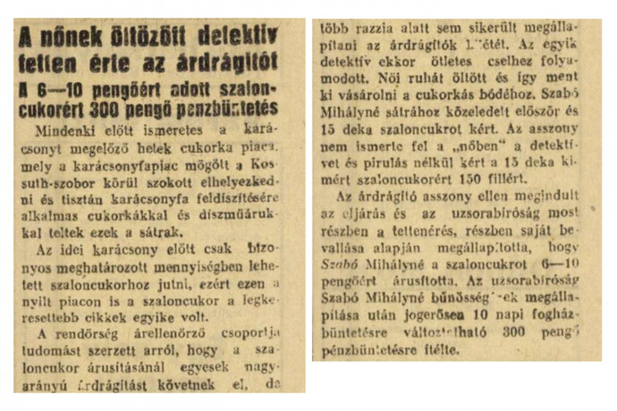 Forrás: Arcanum Digitális Tudománytár / Kecskeméti Közlöny, 1943/22. szám