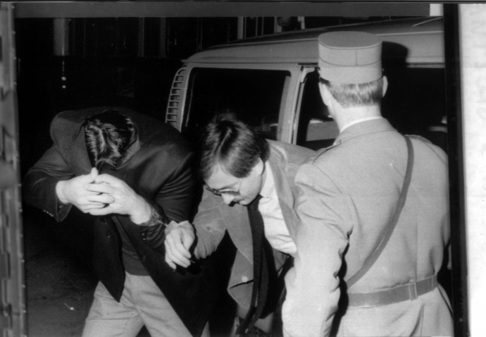 Roman Wardas és Gantscho Ganev a bíróságra érkezik 1978. december 1-jén – Fotó: Getty Images / Ullstein Bild