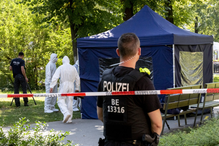A gyilkosság helyszíne Berlinben 2019 augusztusában – Fotó: Paul Zinken/dpa/AFP