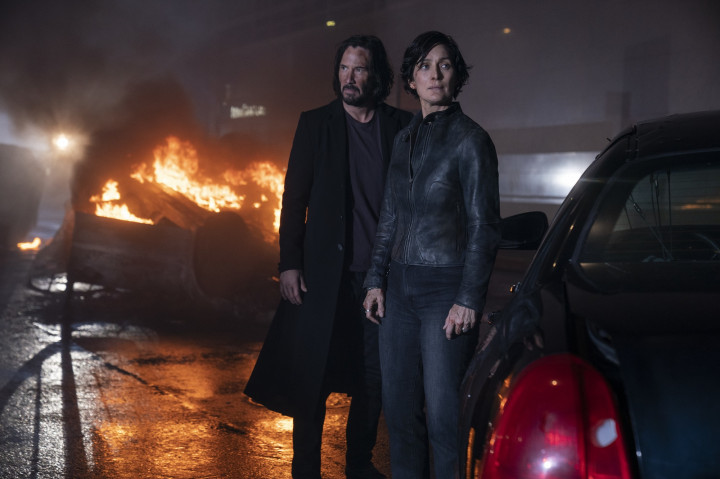Keanu Reeves és Carrie-Anne Moss – Forrás: Intercom