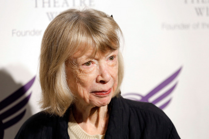 Joan Didion 2012-ben – Fotó: JEMAL COUNTESS / GETTY IMAGES NORTH AMERICA / GETTY IMAGES VIA AFP