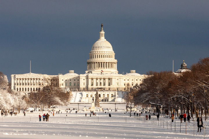 A Capitolium 2022. január 3-án, Washingtonban – Fotó: ALLISON BAILEY / NURPHOTO / NURPHOTO VIA AFP