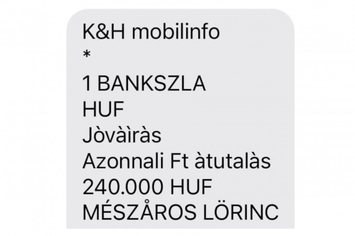 Fekete-Győr András kapott 240 ezer forintot Mészáros Lőrinctől