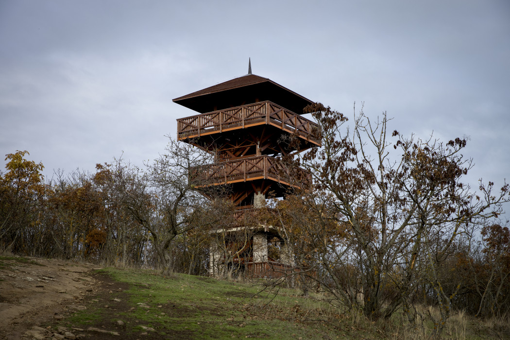 A 15 méteres Őrtorony kilátó 40 millió forintba került – Fotó: Ajpek Orsi / Telex