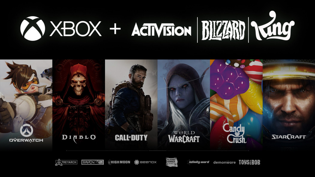 Az Activision Blizzard legnépszerűbb videójátékai most már mind a Microsoft Gaminghez tartoznak